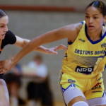 Un succès de plus en championnat pour les Brainoises (ici Sarah Dossou). ©Jérôme Houet 
